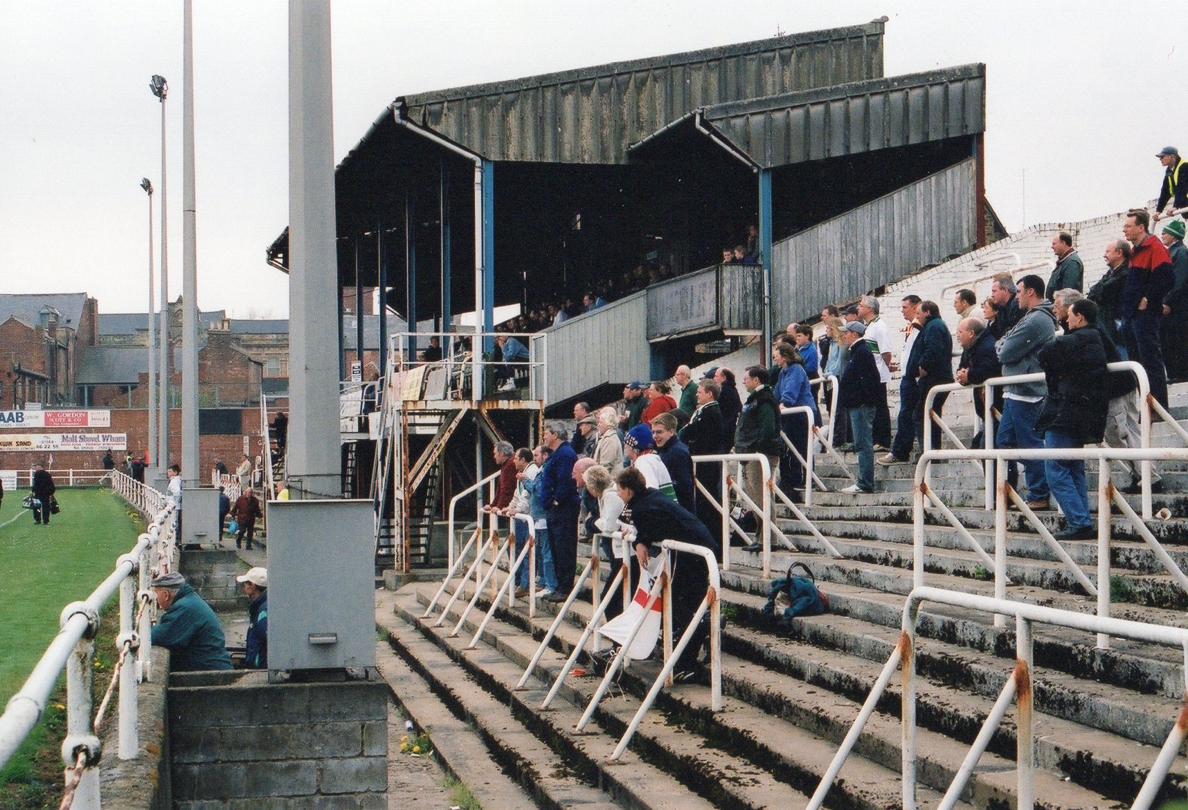 <h2>Bishop Auckland Football Club, Kingsway</h2><p class='caption'>Dick Longstaff</p>